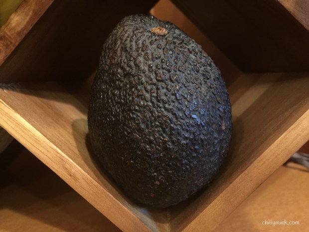 CM lone avocado in wine rack v2