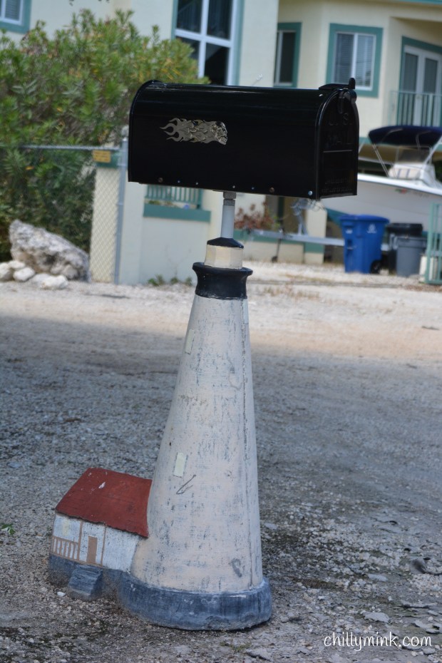 CM lighthouse mailbox